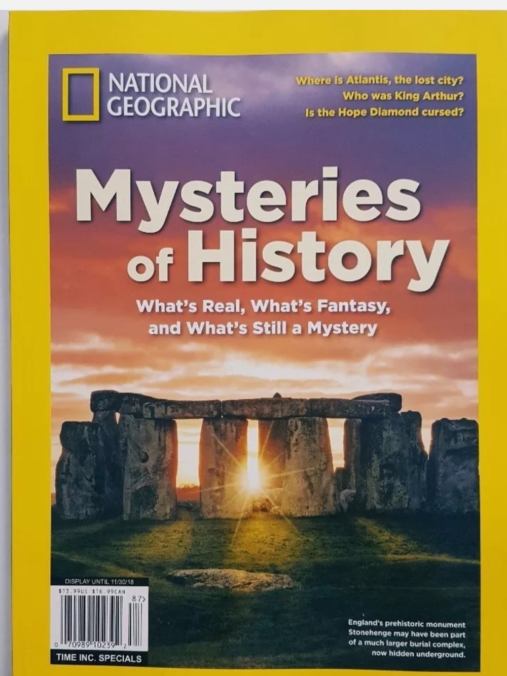 National Geographic Mysteries of History